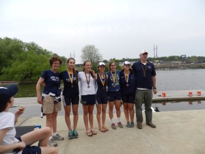 CITY CHAMPS: The Girls V4+ wins a stunning 3rd place in the 