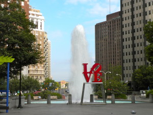 MORE TO LOVE: Philadelphians should expect to see several new renovations to LOVE Park. Photo Permission of Wikipedia