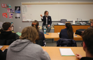 STANDFORD PROFESSOR SPEAKS: Sapolsky meets with Upper School Science class. Photo Courtesy of EA Website