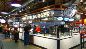 GOOD EATS: Hunger Burger is very popular in Reading Terminal. Photo Courtesy of hungerburgerpa.com