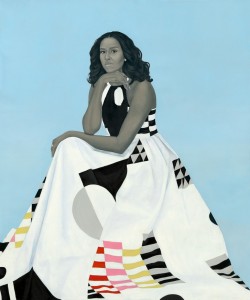 EMPOWERING WOMEN: Amy Sherald’s portrait of Michelle Obama is one of the pieces of artwork that will be featured in the gallery. Photo Courtesy of The New Yorker