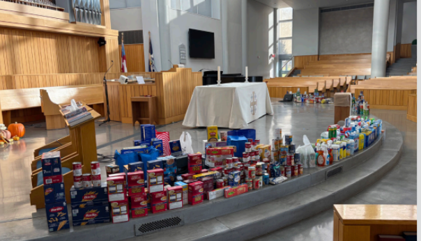 The Can Drive: an Upper School tradition