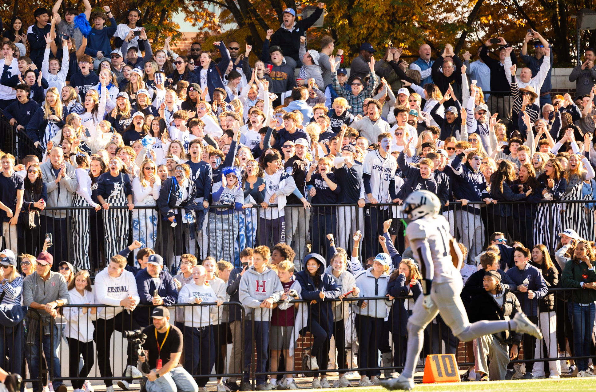 Student photo highlights from sweater and banner wins